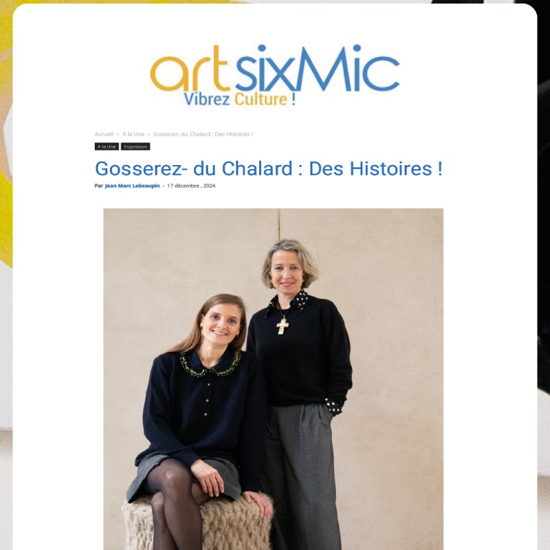 ArtsixMic - Gosserez- du Chalard : Des Histoires !